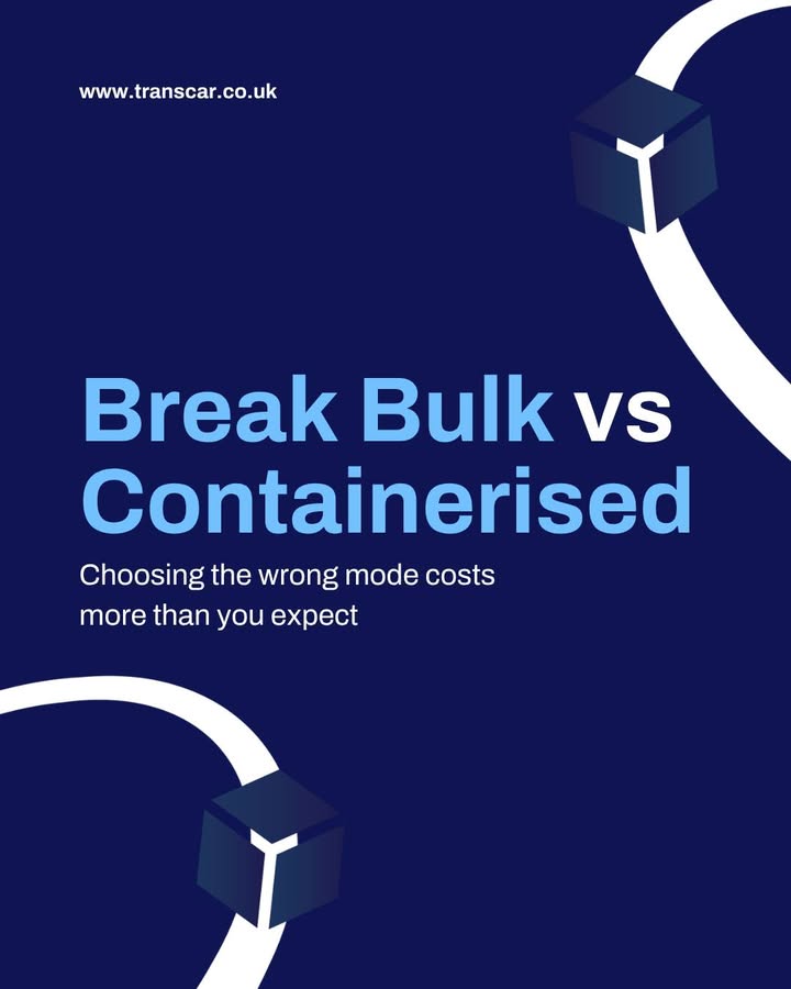 Break bulk or containerised?