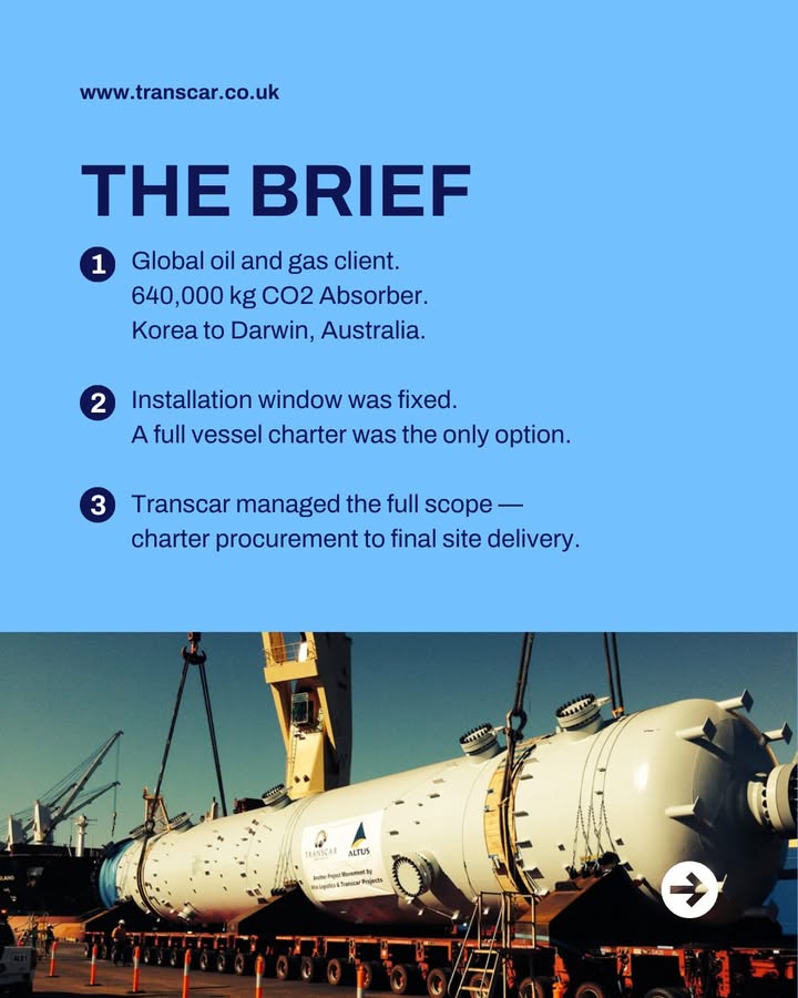 640,000 kg. Fixed installation window. The final five kilometres were the hardest part. — image 2