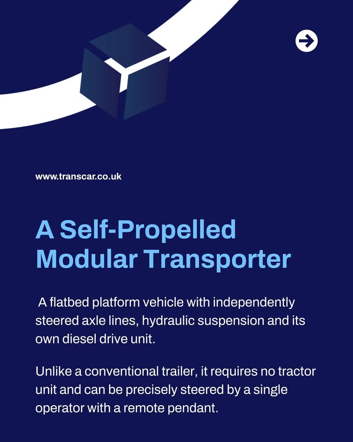 An SPMT carries what no conventional trailer can. — image 2