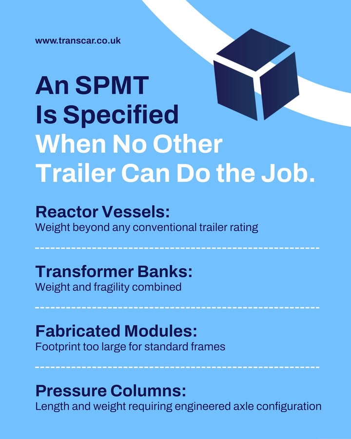 An SPMT carries what no conventional trailer can. — image 3