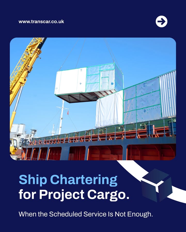 When a scheduled service is not enough, chartering a vessel is the answer.