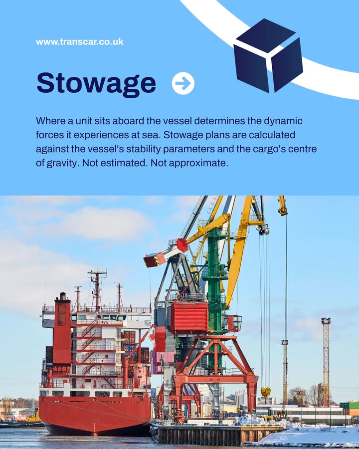 Load. Stow. Secure. Discharge. Four operations. Each one a discipline in its own right. — image 3