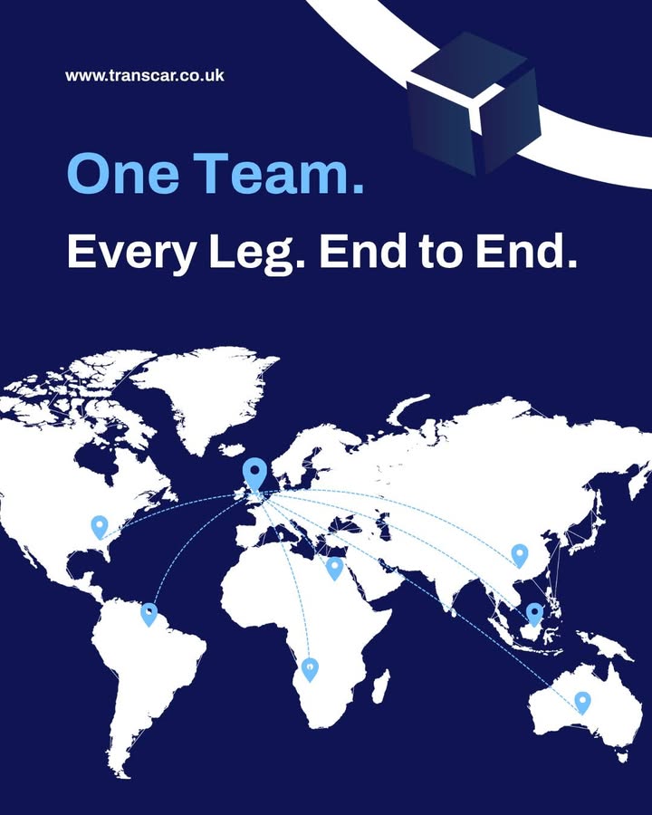 On a multi-leg, multi-continent movement, the handover points are where the risk lives.