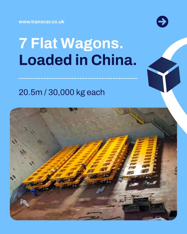 Seven flat wagons from China. — image 3
