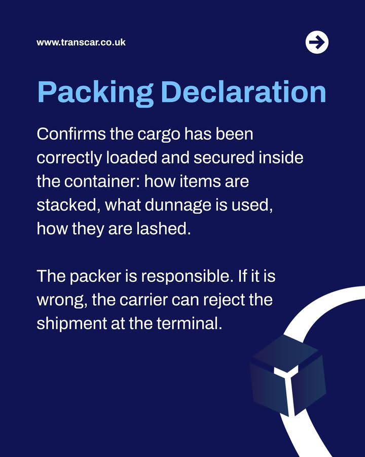 Every project cargo shipment that contains hazardous materials requires two separate documents. — image 2
