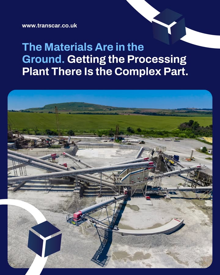 Critical minerals are being mined faster than the logistics infrastructure can keep up with.
