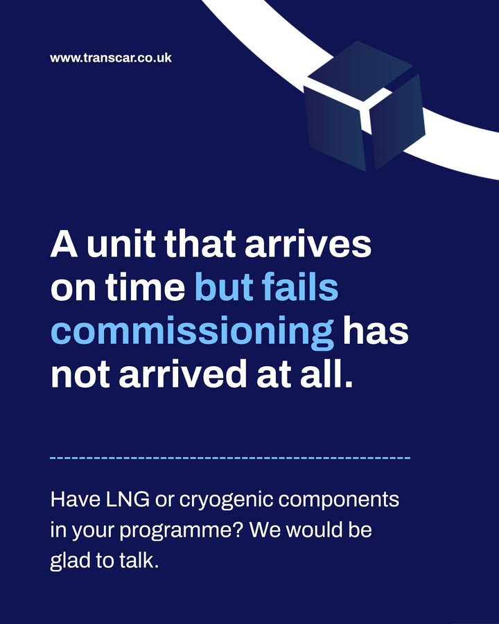 Cryogenic equipment does not follow standard project cargo rules. — image 5
