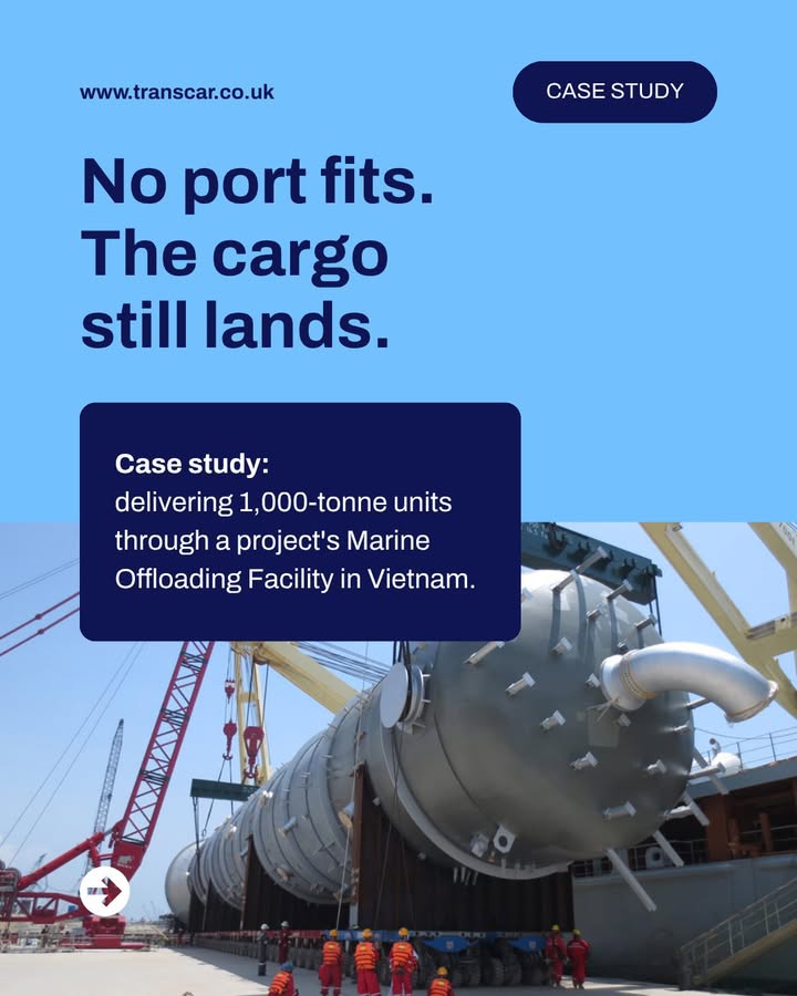 CASE STUDY | Vietnam Refinery What happens when the nearest port can't take a 1,000-tonne unit?